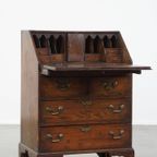 Antieke Subtiele Engelse Secretaire Uit Begin 19e Eeuw Met Een Prachtig Interieur thumbnail 3