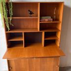 Retro Vintage Mid-Century Secretaire,High-Board,Mid-Board,Barkast thumbnail 3