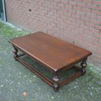 Salontafel Massief Eiken Rechthoekig thumbnail 2