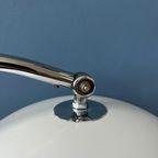 Vintage Hala Busquet / Hala 144 Tafellamp Van Herman Busquet - Witte Bauhaus Bureaulamp thumbnail 11