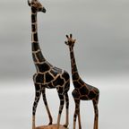 Set Vintage Houten Giraffen thumbnail 2