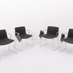 Set Of 4 ‘catifa’ Chairs / Eetkamerstoelen By Lievore Altherr Molina For Arper thumbnail 2