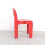 Joe Colombo Universal Stoelen Rood, 1960s thumbnail 9