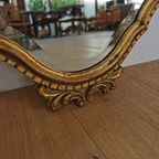 Vintage Barok Rococo Spiegel Kuifspiegel Schouwspiegel 119 thumbnail 17