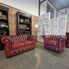 Chesterfield Cresswell Fauteuil - New Red thumbnail 3