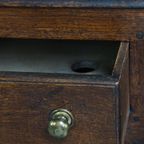 Zeer Mooie Antieke Engelse Eikenhouten Food Cupboard/ Voorraad Kast Uit Eind 18e/ Begin 19e Eeuw thumbnail 12