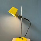 Gele Vintage Fluorescent Bureaulamp thumbnail 6