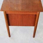 Vintage Laag Bureau | Teak | Jaren 60 | Deens thumbnail 8
