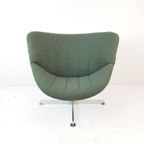 2 Rudolf Wolf Swivel Chair Modello Groen Ploegwool Fauteuils thumbnail 7