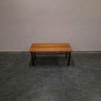 Japandi Mid Century Vintage Salontafel Teakhouten Coffeetable thumbnail 9