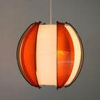 Prachtige En Zeldzame Plastic Space Age Ufo-Lamp - Massive - Belgian Design - 1970 thumbnail 2