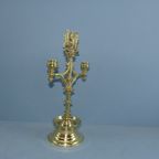 Bronzen Of Koperen Empire Stijl Kandelaar Met Adelaar thumbnail 7