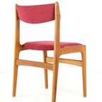 Set 4 Erik Buch Model 89 Stoelen Eetkamerstoelen 'tjele' Vintage thumbnail 5