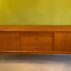 Vintage Deens Dressoir Bramin Teak Midcentury Sideboard thumbnail 14