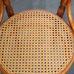 Set Van 4 Originele En Antieke Thonet Bistro Stoelen Met Een Fantastische Uitstraling thumbnail 7