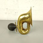 Antieke Messing Auto Hoorn thumbnail 6