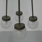 Art Deco Hanglamp Met 5 Bollen Aan 5 Stangen thumbnail 7