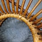 Jaren 70 Vintage Bamboe Fauteuil Circel Stoel Bamboe Fauteuil thumbnail 11