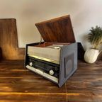 Vintage Radio Met Platenspeler Philips A41122 thumbnail 2