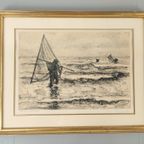 Govaerts Jean - Garnaalkruiers - Epreuve D'Artiste thumbnail 2