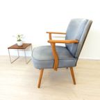Vintage Club Fauteuil Cocktail Fauteuil Stoel Jaren 50 / 60 thumbnail 8