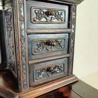 Antiek Chinees Padouk Houten Bureau thumbnail 18