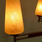 Vintage Plafondlamp, 4-Armige Lamp thumbnail 13