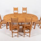 Dining Set By Roland Wilhelmsson For Karl Andersson & Söner, Sweden 1960’s thumbnail 4