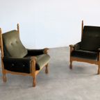 Vintage Fauteuils | Brutalist | Jaren 50 Easy Chairs thumbnail 11