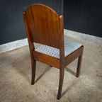 Mid-Century Art Deco Stijl Eetkamerstoelen- Set Van 4 thumbnail 6