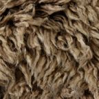 HKLIVING Fluffy Rond Vloerkleed Bruin thumbnail 3