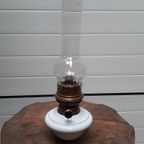 Antieke Hangende Olielamp Van Spoorwegvakbond Cgsp thumbnail 2