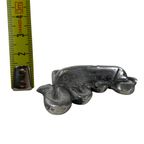 Handmade - Rod Of Asclepius Shaped Drawer / Door Pull Or Handle - Casted Aluminum (New Old Stock) thumbnail 4