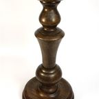 Grote Houten Kandelaar thumbnail 3