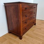 Vintage Antiek Landelijk Frans Dressoir Commode Ladekast 809 thumbnail 8