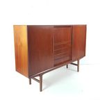 Vintage Teak Houten Wandkast | Buffetkast Deens Kast thumbnail 7