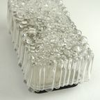 Vintage Jaren ’70 Plafonniere/ Design Wandlamp Met Bubbelglas thumbnail 7