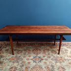 Vintage Palissander Salontafel, Jaren 60 thumbnail 8