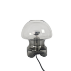 Süssmuth Leuchten - Mushroom Lamp - 'smoked' Glas - Germany - 1970's thumbnail 7