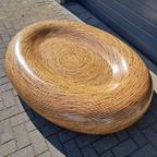 Unieke Jaren '70 Vintage Fiberglas Salontafel, Een Echte Eye-catcher! thumbnail 10