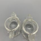 Set Vintage Persglas Eierdopjes Kip 2 Stuks thumbnail 3