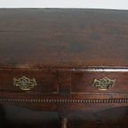 Unieke Antieke Side Table/ Dresser Uit Begin 18e Eeuw Met Een Onvoorstelbaar Patina thumbnail 13