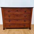 Vintage Antiek Landelijk Frans Dressoir Commode Ladekast 809 thumbnail 3