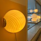 Oval Wall Or Ceiling Lamp Made Of Murano Glass thumbnail 5