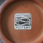 Vintage Hastings Pottery Bruine Ronde Schaal thumbnail 2
