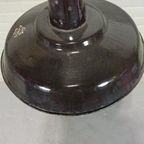 Vintage Industriële Emaille Hanglamp, Zwart thumbnail 7