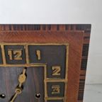Amsterdamse School Art Deco Klok thumbnail 5