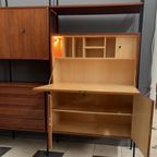 Free Standing Wall Unit Teak 1960s thumbnail 6