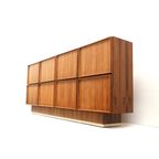 Groot Vintage Palissander Dressoir Wandmeubel Gemaakt In De Jaren ’60 thumbnail 2