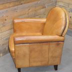 Leren Fauteuil Zware Kwaliteit Schapenleer thumbnail 4